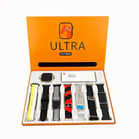 SMART WATCH ULTRA With 7 Different STRAP