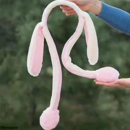 Moving Bunny Ears / Jumping Rabbit Ear Hat