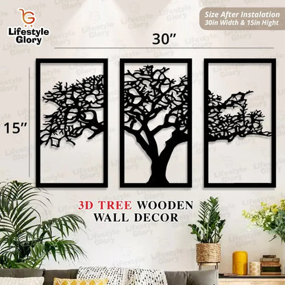 Welcome to Our Home 3D Wooden Wall