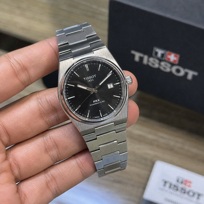 Tissot Luxury Men's Watch | Premium Stainless Steel Waterproof Quartz Wristwatch with Sapphire Crystal